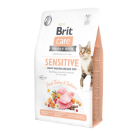 BRIT CARE ΓΑΤΑΣ GRAIN FREE SENSITIVE TURKEY SALMON 2kg